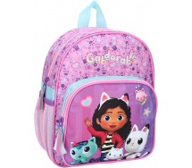 Gabby Zaino Rosa DOLLHOUSE Casa Bambole 29x23x10cm Scuola Asilo Sport UFFICIALE