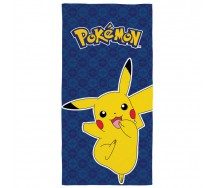 POKEMON HAPPY PIKACHU Beach Big Towel 70x140cm Cotton ORIGINAL Official