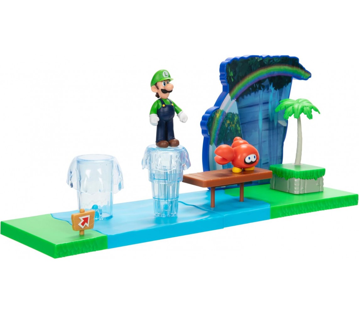 copy of Diorama UNDERWATER Sott'Acqua Con Figura di SUPER MARIO e altre 2 Figure Con Accessori Jakks Pacific