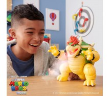 BOWSER Super Mario ACTION FIGURE Deluxe 18cm Fire Breathing Jakks Pacific ORIGINAL
