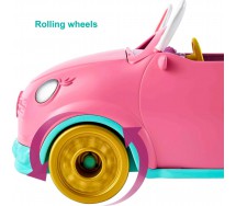 ENCHANTIMALS BUNNYMOBILE Auto 26cm Moda Playset bambola e accessori MATTEL HCF85