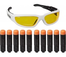 NERF EYEWEAR VISIONG GEAR Box with 10 DARDS Serie ULTRA Original Hasbro E9836
