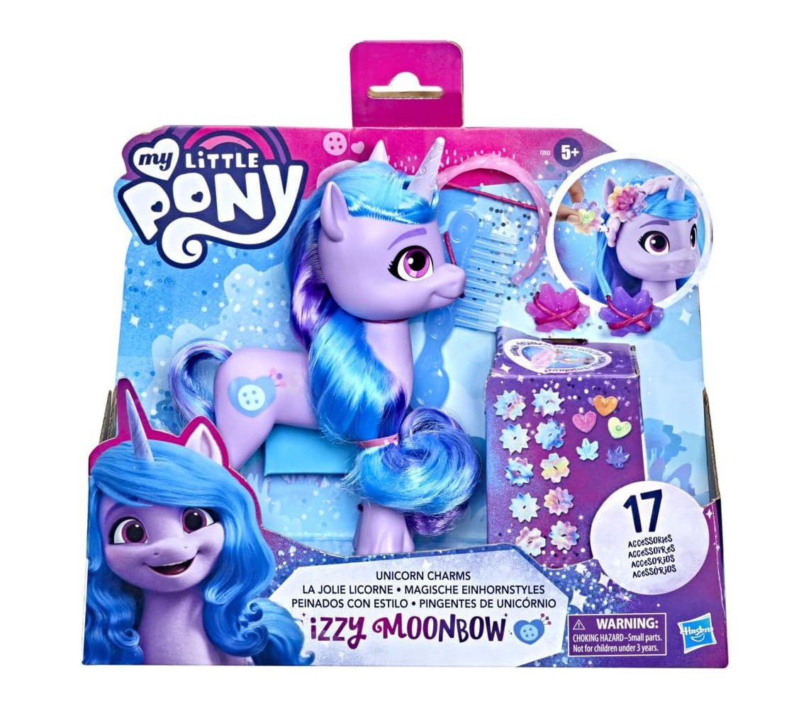 copy of My Little Pony Figura IZZY MOONBOW 8cm Crystal Adventure Hasbro F3542