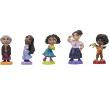 ENCANTO 5 mini figures 4cm MIRABEL FAMILY from Disney ORIGINAL Jakks Pacific