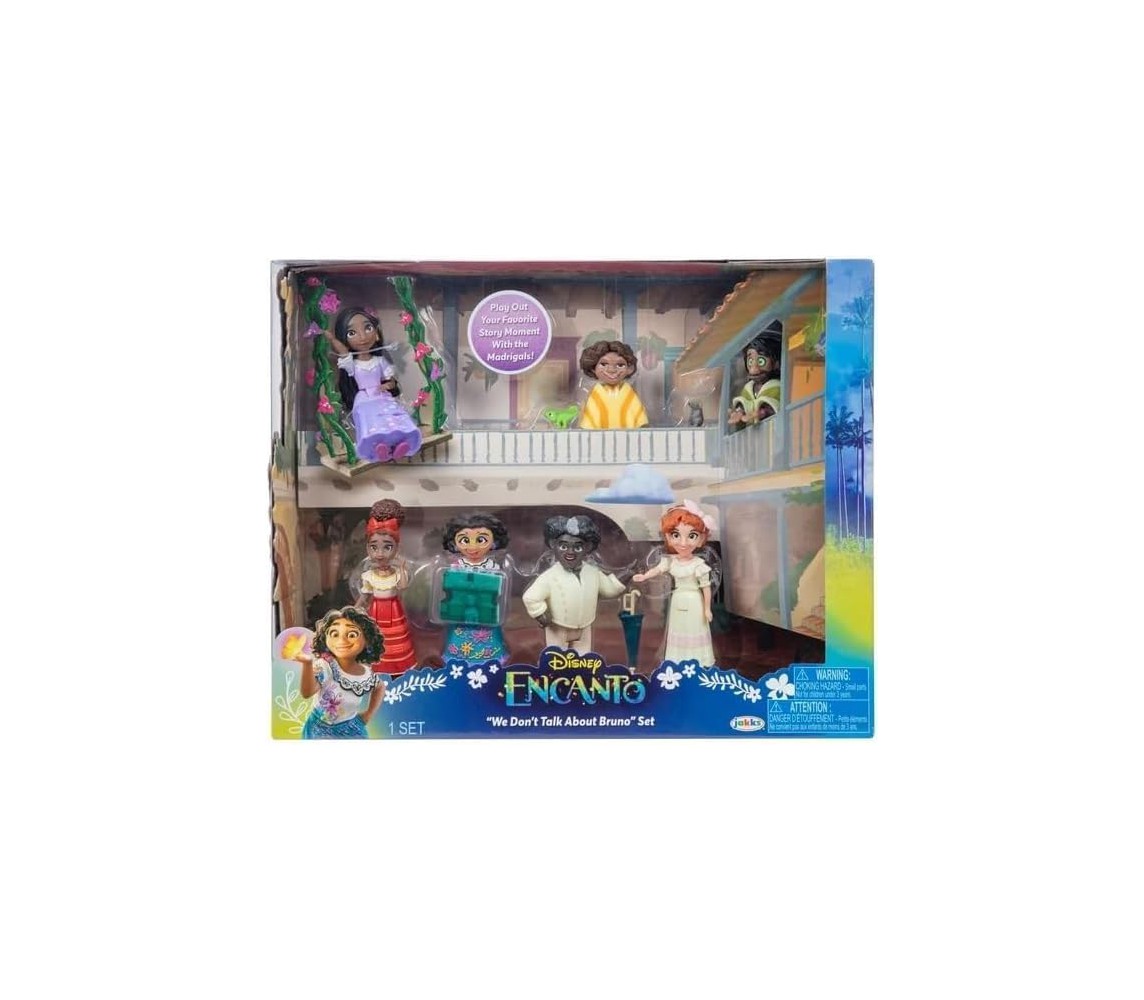 ENCANTO 7 mini doll 7cm We Dont Talk About Bruno from Disney ORIGINAL Jakks Pacific