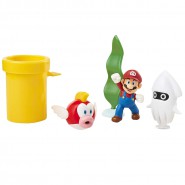 Diorama DUNGEON With Figure of SUPER MARIO and 2 other Figures Jakks Pacific