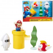 Diorama DUNGEON With Figure of SUPER MARIO and 2 other Figures Jakks Pacific