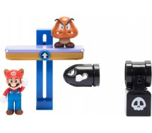 SUPER MARIO Diorama set SWITCHBACK HILL With 2 other Figure Accessories Figures Jakks Pacific