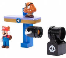 SUPER MARIO Diorama set SWITCHBACK HILL With 2 other Figure Accessories Figures Jakks Pacific