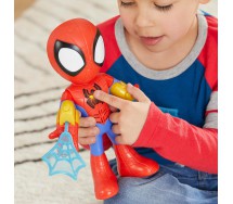 SPIDEY Spiderman Playset Figure WEB SPINNERS with light and soundOriginal Hasbro 8317