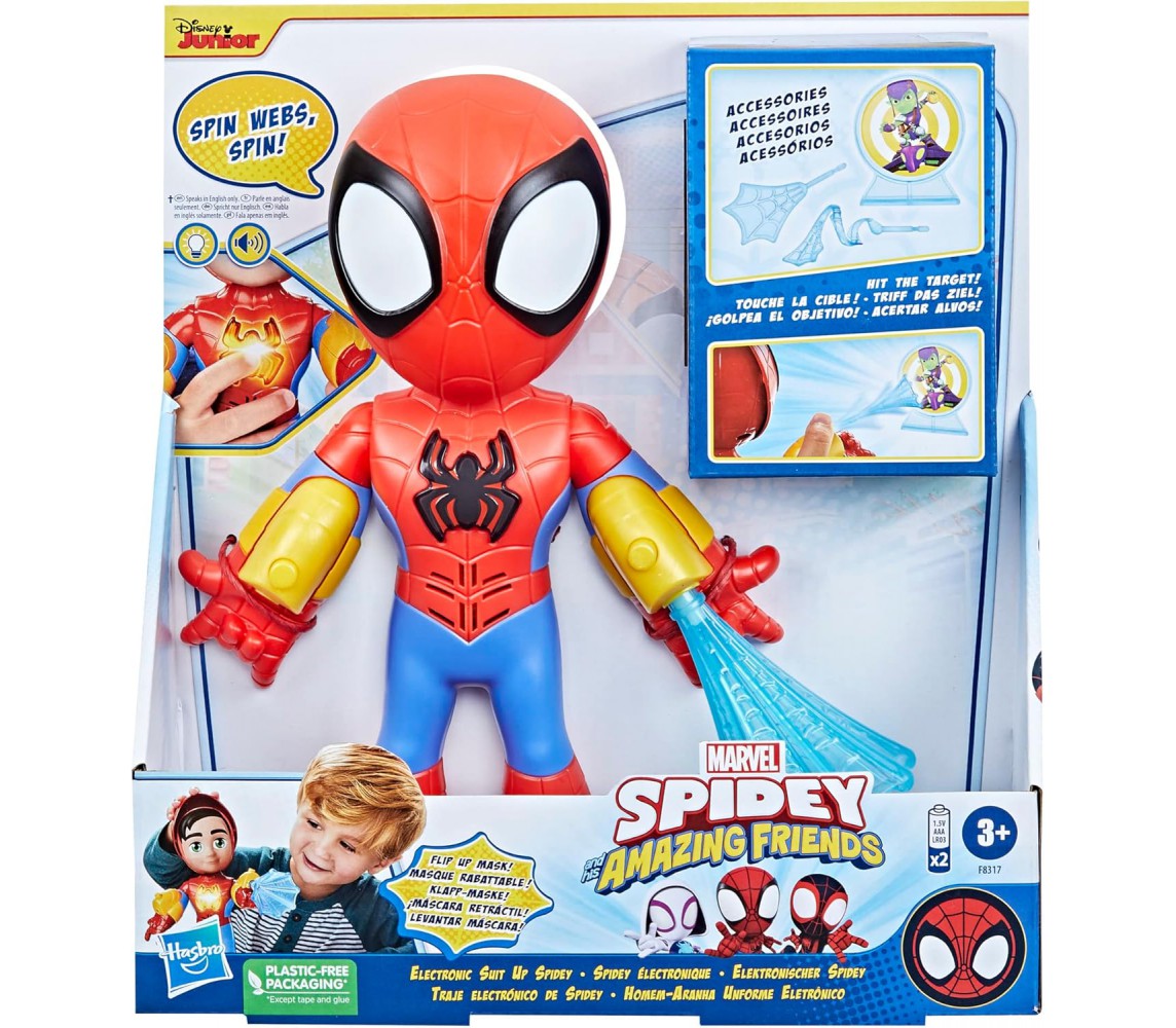 copy of SPIDEY Spiderman UOMO RAGNO Moto Tecno Quad di MILES MORALES  ORIGINALE Hasbro F4531