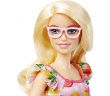 copy of Bambola BARBIE Bambola Bionda con Occhiali Serie BARBIE Fashionistas HBV15 Mattel