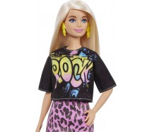 copy of Bambola BARBIE Bambola Bionda con Occhiali Serie BARBIE Fashionistas HBV15 Mattel
