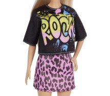 copy of Bambola BARBIE Bambola Bionda con Occhiali Serie BARBIE Fashionistas HBV15 Mattel