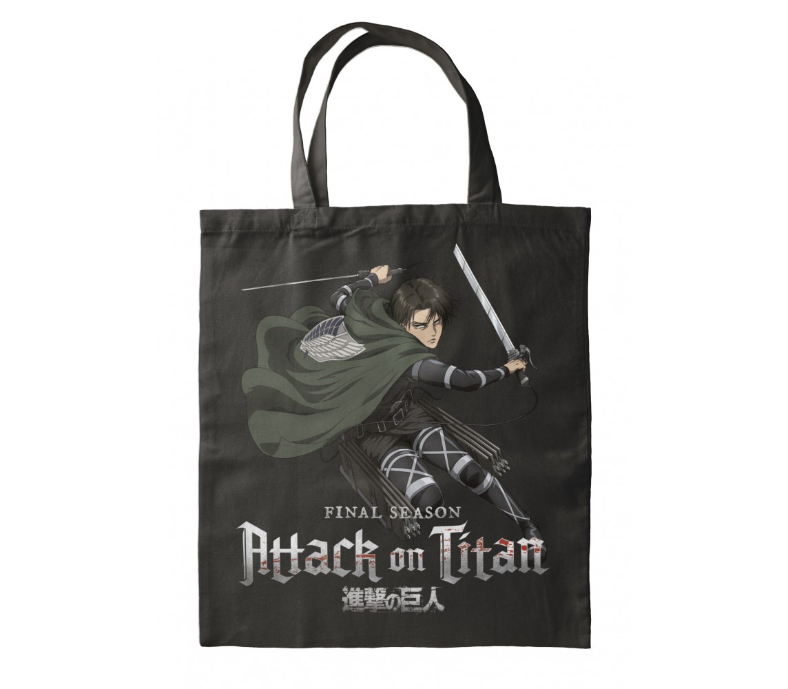 ATTACK OF TITAN Shopper SHOPPING BAG IT UP 35x40x1cm ORIGINAL AOTF-1133TB