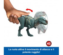 copy of Figura COELURUS Dinosauro MORSO ESTREMO EXTREME DAMAGE Jurassic World MATTEL