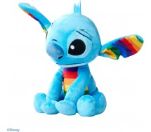 STITCH PLUSH PRIDE RAINBOW Soft Toy 25cm ORIGINAL DISNEY Simba Ultra Soft