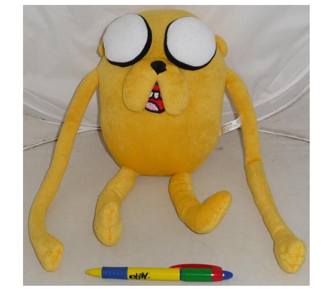 copy of ADVENTURE TIME Peluche JAKE Il Cane GRANDE 30cm Originale CARTOON NETWORK Plush