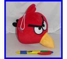 ANGRY BIRDS Plush RED BIRD 15cm Diameter WITH SUCTION CUP Soft Toy