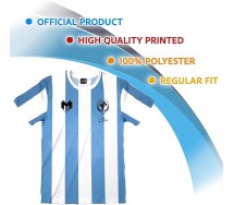 Diego Armando Maradona T-Shirt n 10 Official Replica Football Jersey Argentina OFFICIAL
