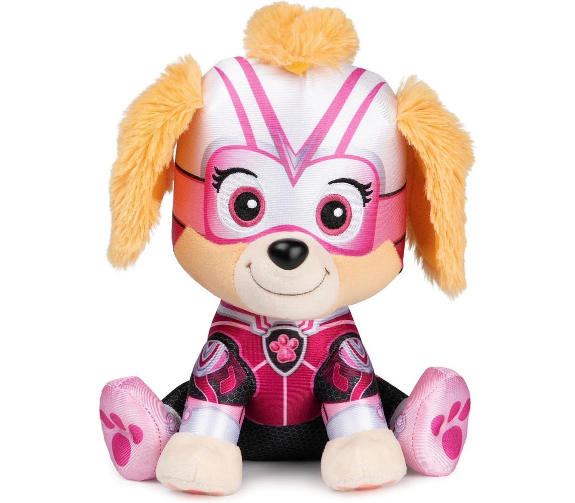 PAW PATROL Plush SKYE STELLA 25cm from the movie GUND Mighty Soft Toy Original Spin Master