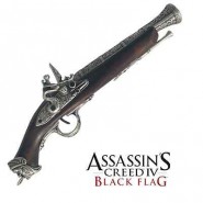 copy of ASSASSIN'S CREED IV 4 Replica Ufficiale PISTOLA di EDWARD KENWAY 2 diverse versioni con supporti