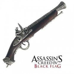 copy of ASSASSIN'S CREED IV 4 Replica Ufficiale PISTOLA di EDWARD KENWAY 2 diverse versioni con supporti