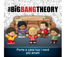 BIG BANG THEORY Playset LITTLE PEOPLE 5 Pieces figures 7cm FISHER PRICE HYT47