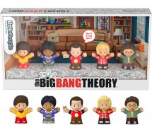 BIG BANG THEORY Playset LITTLE PEOPLE 5 Pieces figures 7cm FISHER PRICE HYT47
