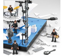 THE BEATLES PALCO Playset BLOCCHI COSTRUZIONI 4 Figure LED 681 Pezzi Mega HVH42