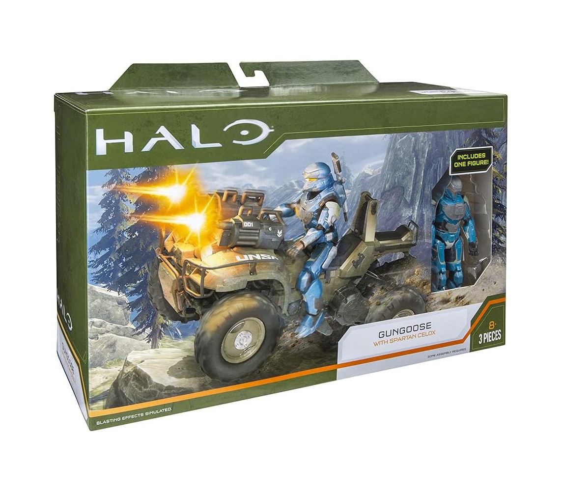 copy of HALO Stupendo BOX 3 Figure MASTER CHIEF EVOLUTION Armi etc. ORIGINALI McFarlane