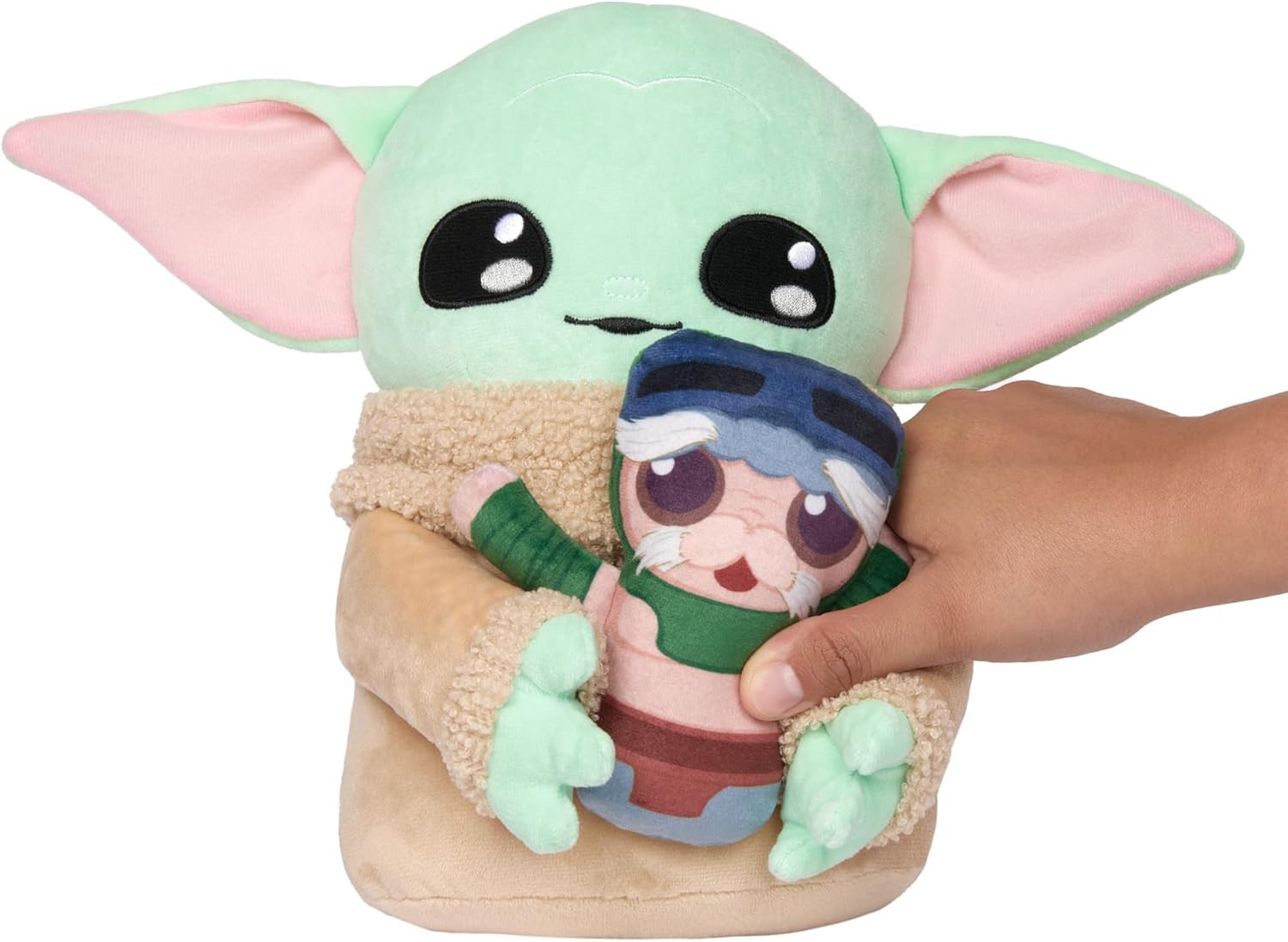GROGU Plüschtier 25cm BAD BABY NICHT STRAFFEN Sounds Stimme STAR WARS Mandalorian HXV50 - Bild 2 von 3