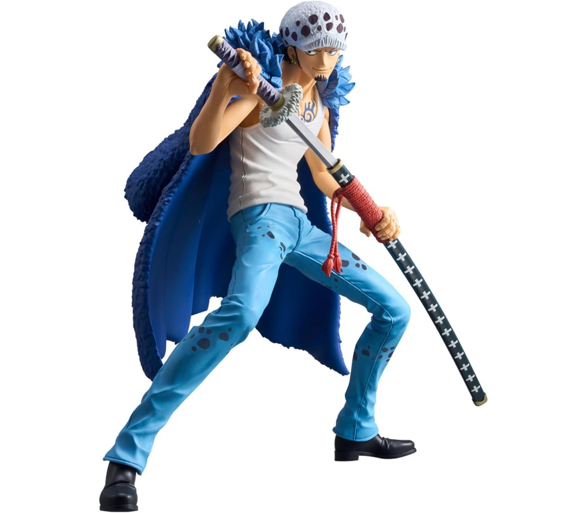copy of TRAFALGAR LAW da ONE PIECE Figura 17cm Serie GRANDLINE MEN VOL. 19 Originale BANPRESTO