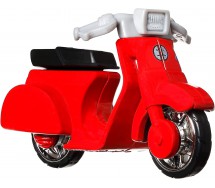 Modello DieCast DEADPOOL SCOOTER 30 anniversario Originale MARVEL 1/64 Hot Wheels Premium GRL78