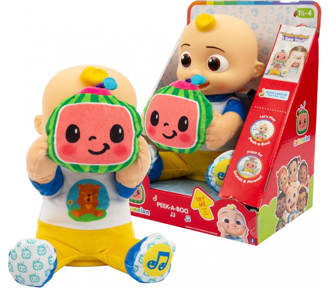 copy of Pupazzo 30cm COCOMELON Bambino Sonoro Canzone INGLESE Yes Yes Bedtime Originale JAZWAREZ