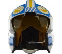 STAR WARS CASCO di CARSON TEVA Replica Luci e Suoni BLACK SERIES Hasbro F9180