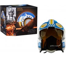STAR WARS CASCO di CARSON TEVA Replica Luci e Suoni BLACK SERIES Hasbro F9180
