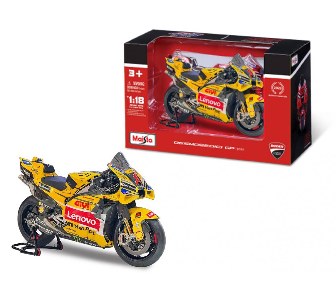 copy of Modello Moto Gp DUCATI DESMOSEDICI Pilota JOHANN ZARCO Scala 1/18 11cm Maisto