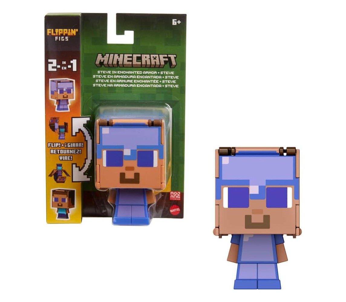 copy of MINECRAFT Playset Costruzioni Blocchi OVERWORLD PROTECTOR Originale MATTEL GYB91