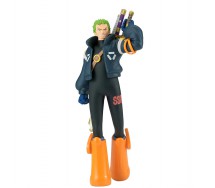 ONE PIECE Figure Statue RORONOA ZORO 17cm THE SHUKKO EGGHEAD  BANPRESTO Bandai