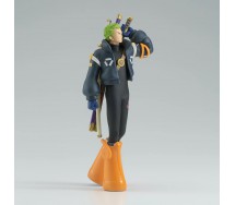 ONE PIECE Figure Statue RORONOA ZORO 17cm THE SHUKKO EGGHEAD  BANPRESTO Bandai