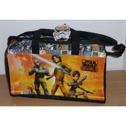 STAR WARS Rebels BORSA VIAGGIO SPORT Tracolla 40x25cm Originale TRAVEL BAG Nuova