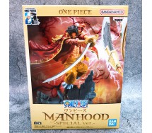 ONE PIECE Figure Statue GOL D. ROGER Manhood vol. 2 9cm BANPRESTO