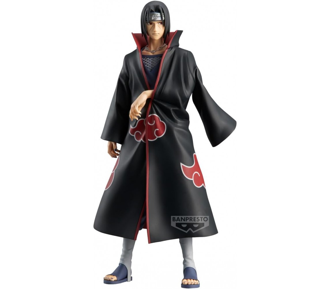 NARUTO Figure ITACHI UCHIHA GRANDISTA Big Statue 22cm Original Bandai BANPRESTO