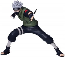 NARUTO Figura HATAKE KAKASHI VOL 2 Serie VIBRATION STARS Originale BANPRESTO