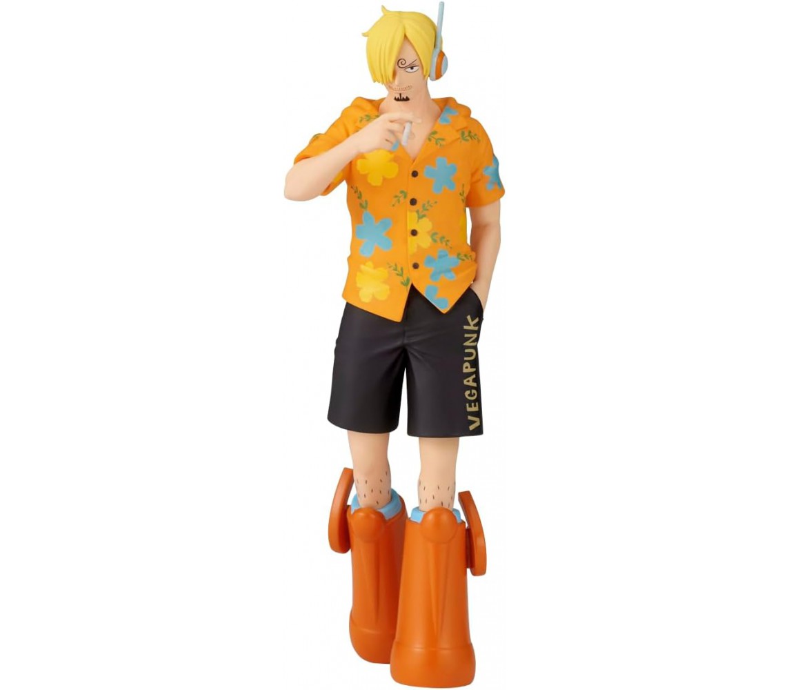 ONE PIECE Figure Statue SANJI 16cm THE SHUKKO EGGHEAD  BANPRESTO Bandai
