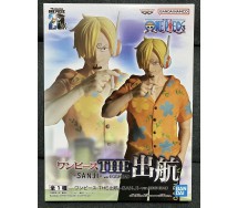 ONE PIECE Figure Statue SANJI 16cm THE SHUKKO EGGHEAD  BANPRESTO Bandai