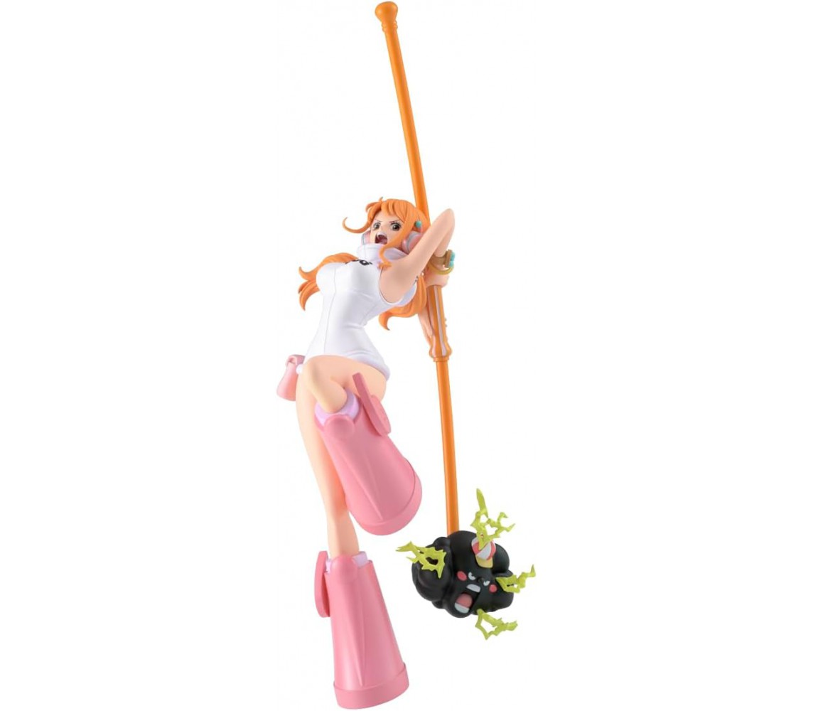 Figura NAMI ONE PIECE EGGHEAD Battle Record Collection 1 ORIGINALE Banpresto