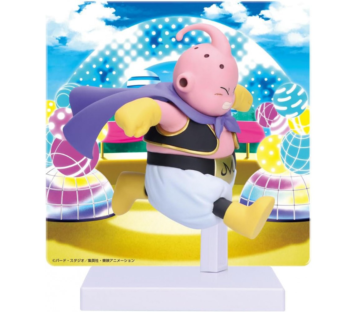 DRAGON BALL DAIMA Panel Figure Statue 8cm THE MAJIN BUU BANPRESTO Japan
