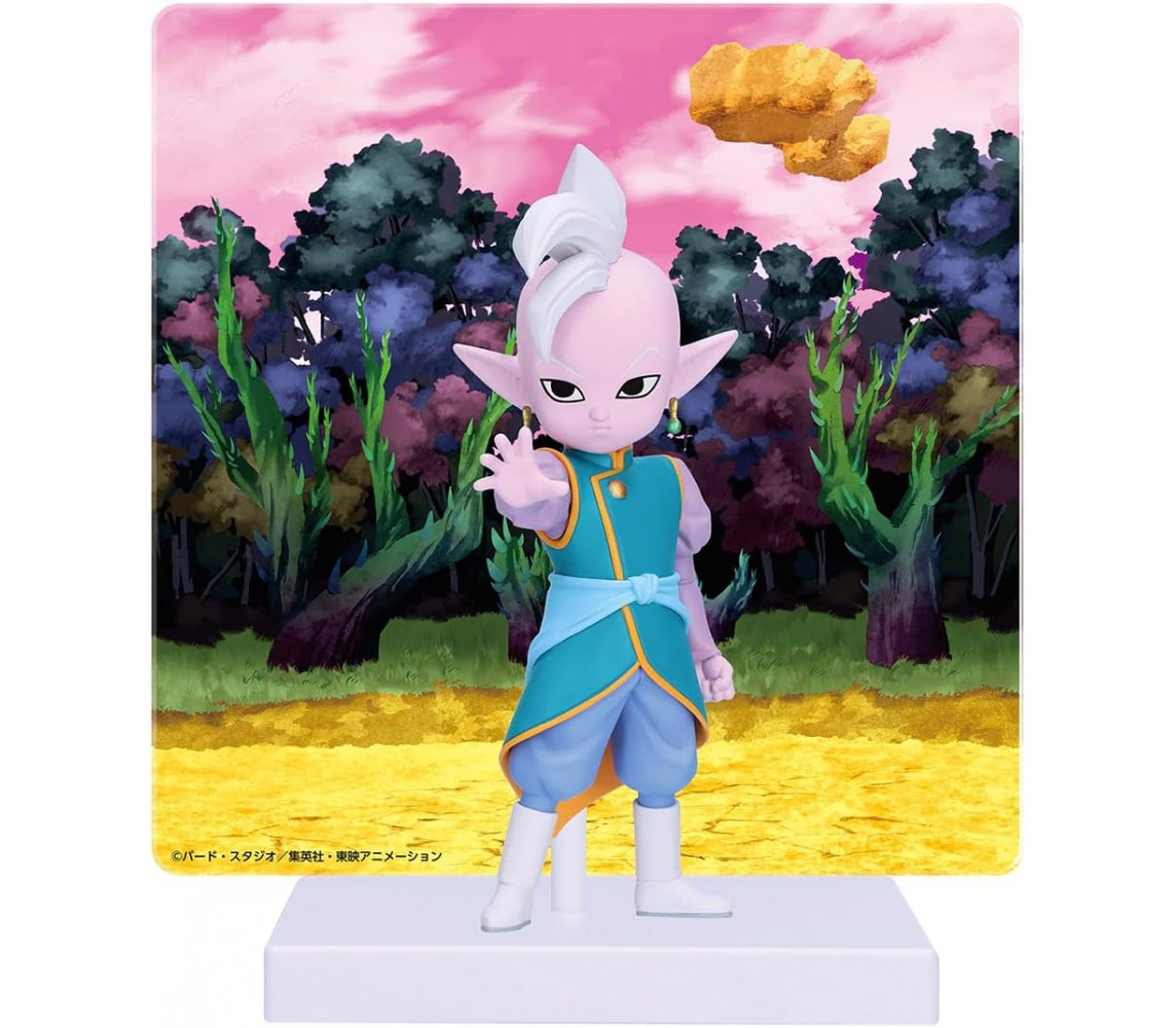 DRAGON BALL DAIMA Panel Figure Statue 8cm SUPREME KAI Kaioshin BANPRESTO Japan